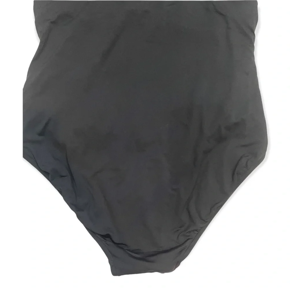 NWT! SEAFOLLY Black One Pice Adjustable Straps Swimsuit SIZE 10 - Picture 5 of 10